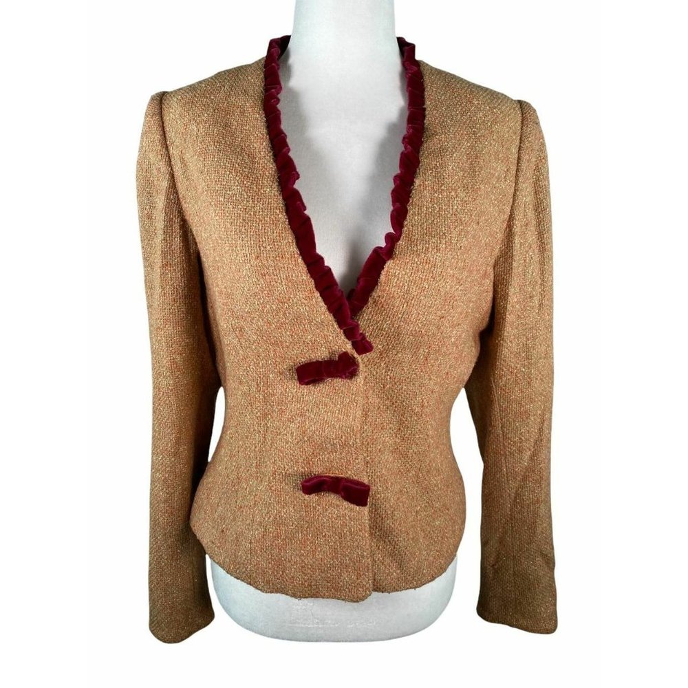 Vintage 90's Ungaro premiere tweed blazer